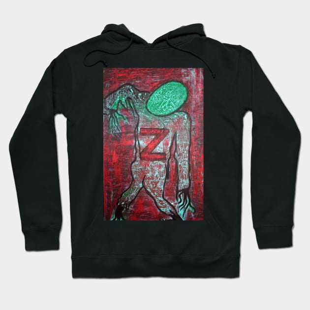 Z 4 Zombie Hoodie by barbosaart